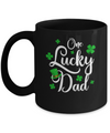 One Lucky Dad St Patricks Day For Daddy Mug Coffee Mug | Teecentury.com