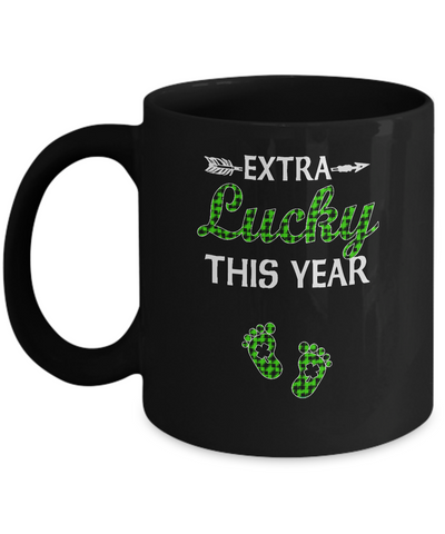 Funny St Patricks Day Gift Pregnancy Announcement Pregnant Mug Coffee Mug | Teecentury.com