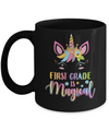 First Grade Is Magical Unicorn Back To School 1st Grade Mug Coffee Mug | Teecentury.com