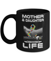 Autism Awareness Mother And Daughter Best Friends For Life Mug Coffee Mug | Teecentury.com