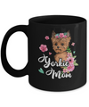Yorkie Mom Funny Dog Mom Gift Idea Mug Coffee Mug | Teecentury.com