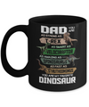 Dad You're My Favorite Dinosaur T-Rex Fathers Day Mug Coffee Mug | Teecentury.com