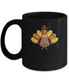 Turkey And Football Thankful Funny Thanksgiving Mug Coffee Mug | Teecentury.com