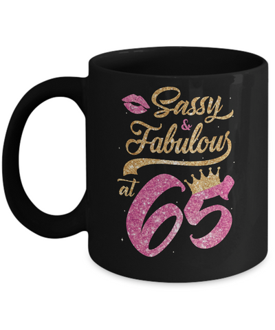 Sassy And Fabulous At 65th 1957 Birthday Gift Mug Coffee Mug | Teecentury.com