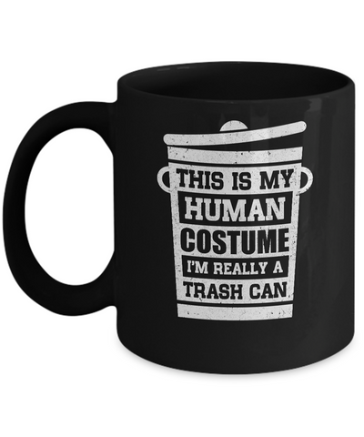 Trash Can Halloween Costume Funny Mug Coffee Mug | Teecentury.com