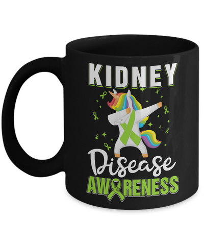 Inspirational Kidney Disease Awareness Unicorn Support Mug Coffee Mug | Teecentury.com