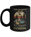 Some Grandmas Knit Real Grandmas Go Camping Mug Coffee Mug | Teecentury.com