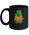 Shamrock Basketball Leprechaun St Patricks Day Mug Coffee Mug | Teecentury.com