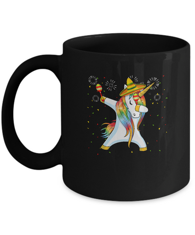 Unicorn Dabbing Cinco De Mayo Kids Gifts Mug Coffee Mug | Teecentury.com