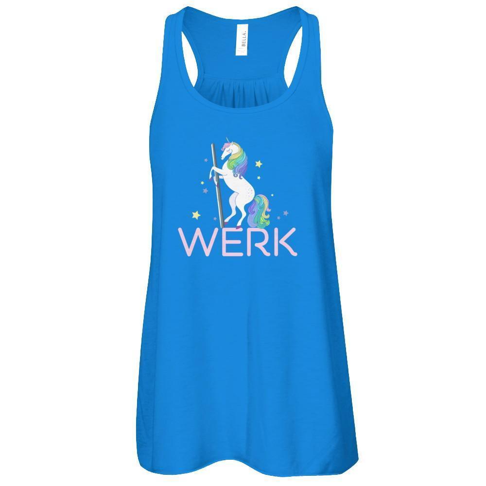 Werk Unicorn Funny T-Shirt & Tank Top | Teecentury.com