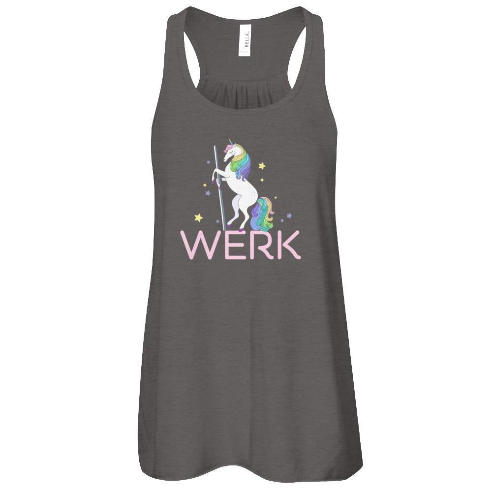 Werk Unicorn Funny T-Shirt & Tank Top | Teecentury.com