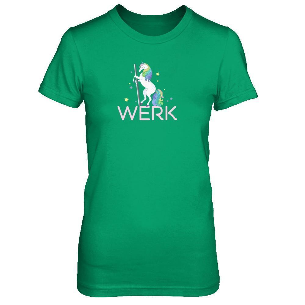 Werk Unicorn Funny T-Shirt & Tank Top | Teecentury.com