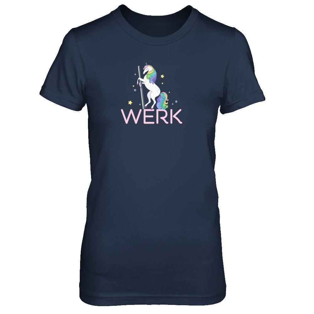 Werk Unicorn Funny T-Shirt & Tank Top | Teecentury.com
