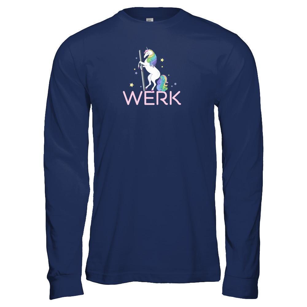 Werk Unicorn Funny T-Shirt & Tank Top | Teecentury.com