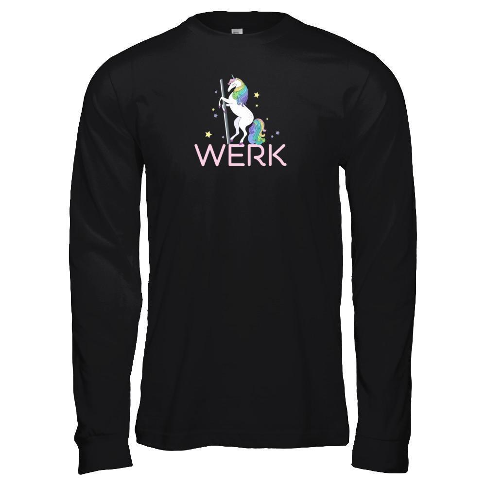 Werk Unicorn Funny T-Shirt & Tank Top | Teecentury.com